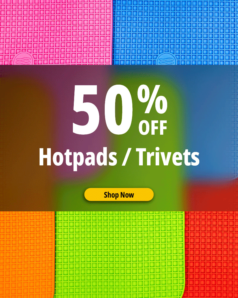 50 Off 5Star Silicone Trivets ThermoWorks
